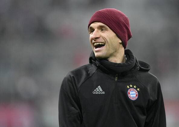 Vor dem Spiel: Thomas Müller FC Bayern München Gestik, Geste Mimik Champions League CL Gruppenphase FC Bayern München FCB vs Atletico Madrid 06.12.2016