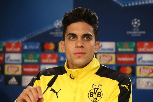 Marc Bartra (Borussia Dortmund 5), Pressekonferenz , Real Madrid - Borussia Dortmund, UEFA Champions League, Fussball, 06.11.2016, Madrid Copyright: xLangerx xEibner-Pressefotox EP_HLR