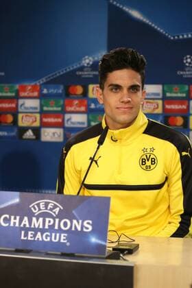 Marc Bartra (Borussia Dortmund 5), Pressekonferenz , Real Madrid - Borussia Dortmund, UEFA Champions League, Fussball, 06.11.2016, Madrid Copyright: xLangerx xEibner-Pressefotox EP_HLR