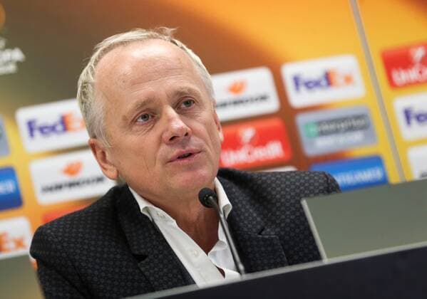 SOCCER - UEFA EL, Rapid vs Bilbao, preview VIENNA,AUSTRIA,07.DEC.16 - SOCCER - UEFA Europa League, group stage, SK Rapid Wien vs Athletic Club Bilbao, preview, press conference PK Pressekonferenz of Rapid. Image shows Andy Marek (Rapid). GEPAxpictures xPhilippxBrem
