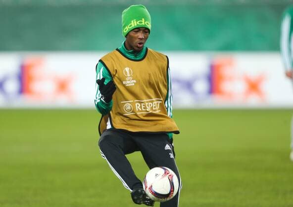 SOCCER - UEFA EL, Rapid vs Bilbao, preview VIENNA,AUSTRIA,07.DEC.16 - SOCCER - UEFA Europa League, group stage, SK Rapid Wien vs Athletic Club Bilbao, preview, training of Rapid. Image shows Kelvin Arase (Rapid). GEPAxpictures xPhilippxBrem
