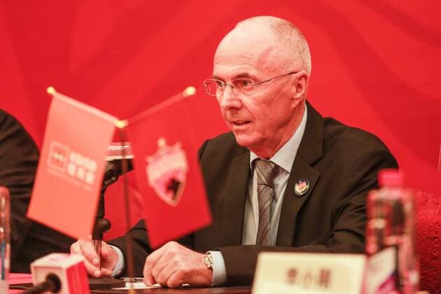 Sven-Goran Eriksson, the new head coach of China s Shenzhen Kaisa Football Club, answers a question at a press conference PK Pressekonferenz for his appointment in Shenzhen city, south China s Guangdong province, 5 December 2016. Former England boss Sven-Goran Eriksson was appointed manager of Chinese second tier club Shenzhen FC on Monday (5 December 2016). The 68-year-old Swede will replace former Netherlands midfielder Clarence Seedorf, who took over in July but failed to win promotion. Eriksson, who managed England between 2001 and 2006, left Chinese Super League team Shanghai SIPG in November after two years in charge. He was succeeded by former Chelsea and Tottenham manager Andre Villas-Boas. Sven-Goran Eriksson appointed manager of Shenzhen FC  20161205_11410