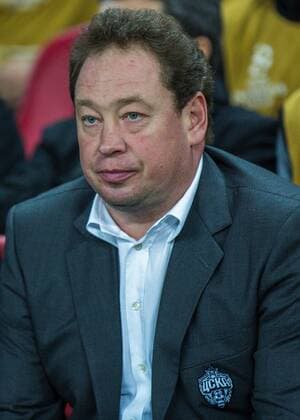 Football - 2016 2017 UEFA Champions League - Group E: Tottenham Hotspur vs. CSKA Moscow Leonid Slutsky (CSKA Manager) at Wembley. COLORSPORT DANIEL BEARHAM  tot_csk