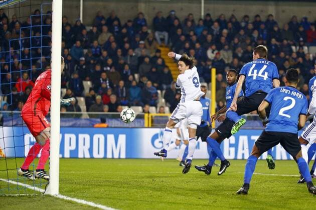 own goal of Brandon Mechele defender of Club Brugge during the Champions League FOOTBALL : FC Brügge vs FC Kopenhagen - Champions League - 07 12 2016 PhotoNews Panoramic  665586699