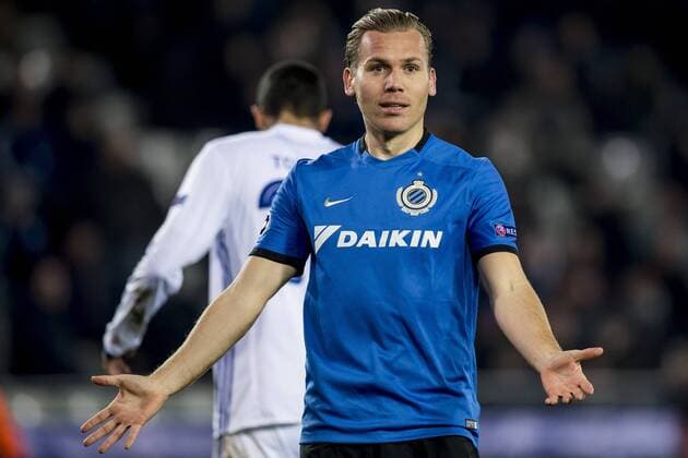 Ruud Vormer of Club Bruggeduring the UEFA Champions League group G match between Club Brugge and FC Kopenhagen on December 07, 2016 at the Jan Breydel stadium in Bruges, Belgium. Club Brugge v FC Kopenhagen UEFA Champions League 2016 2017 xVIxGerritxvanxKeulenxIVx 6722725