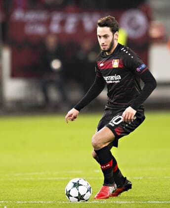 Leverkusen, 07.12.2016 Hakan Calhanoglu (Bayer) Bayer Leverkusen - AS Monaco