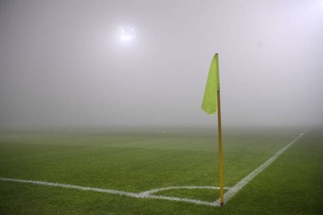 Fußball, EL, US Sassuolo Calcio - KRC Genk, Spielausfall wegen Nebels Illustration picture shows the fog before the sixth and last game of the group stage of the Europa League competition, in Group F, between Italian Club Sassuolo and Belgian first league soccer team KRC Genk in Parma, Italy, Thursday 08 December 2016. YORICKxJANSENS  x04993768x