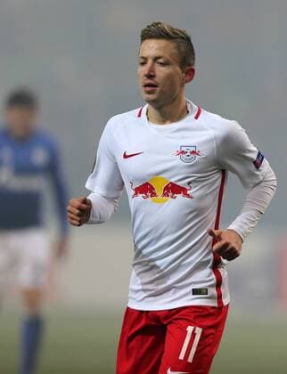 SOCCER - UEFA EL, RBS vs Schalke SALZBURG,AUSTRIA,08.DEC.16 - SOCCER - UEFA Europa League, group stage, Red Bull Salzburg vs FC Schalke 04. Image shows Marc Rzatkowski (RBS). GEPAxpictures xThomasxBachun