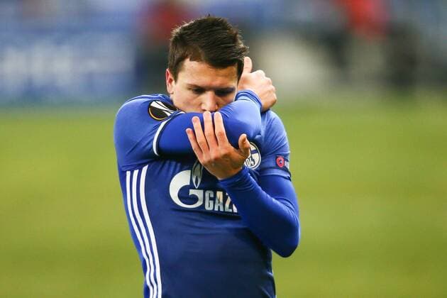 SOCCER - UEFA EL, RBS vs Schalke SALZBURG,AUSTRIA,08.DEC.16 - SOCCER - UEFA Europa League, group stage, Red Bull Salzburg vs FC Schalke 04. Image shows Yevhen Konoplyanka (Schalke). GEPAxpictures xFelixxRoittner