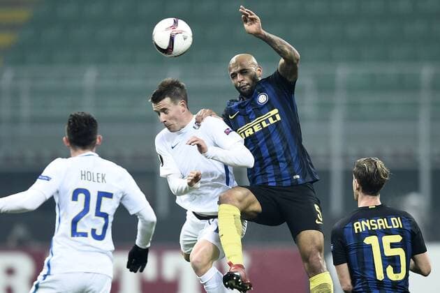 Europa League Inter Mailand - Sparta Prag Felipe Melo-Lukas Marecek 