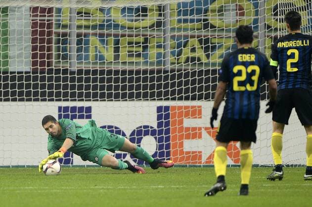 Pablo Carrizo Inter Europa League 2016 2017 Inter Mailand - Sparta Prag giuseppexceleste