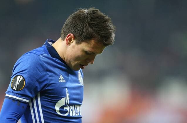 SOCCER - UEFA EL, RBS vs Schalke SALZBURG,AUSTRIA,08.DEC.16 - SOCCER - UEFA Europa League, group stage, Red Bull Salzburg vs FC Schalke 04. Image shows Yevhen Konoplyanka (Schalke). GEPAxpictures xThomasxBachun