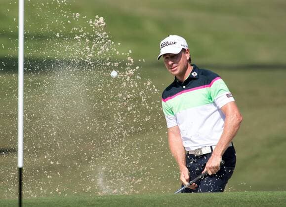 December 10, 2016 - Hong Kong, Hong Kong SAR, China - Brett Rumford of Australia in action during the 3rd round of play.Day 3 of the Hong Kong Open Golf at the Hong Kong Golf Club Fanling..Ã‚Â© . Day 3 of the Hong Kong Open Golf - ZUMAr144 20161210_zap_r144_002