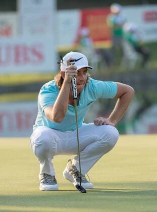 December 10, 2016 - Hong Kong, Hong Kong SAR, China - England s Tommy Fleetwood on the 18th green finishes round 3 in 3rd position with 9 under par.Day 3 of the Hong Kong Open Golf at the Hong Kong Golf Club Fanling..Ã‚Â© . Day 3 of the Hong Kong Open Golf - ZUMAr144 20161210_zap_r144_004