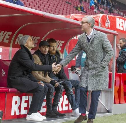 1. FC Köln - Borussia Dortmund 1:1 1. Fussball Bundesliga Saison 2016 2017 RheinEnergie Stadion Koeln Deutschland Datum: 10.12.2016 Von links: Simon Zoller Leonardo Bittencourt Timo Horn (alle 1. FC Köln) Vorne: Alexander Wehrle