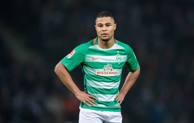 10. Dezember 2016: Berlin, Olympiastadion: Fussball 1. Bundesliga, 14. Spieltag: Hertha BSC - SV Werder Bremen: Bremens Serge Gnabry nachdenklich.