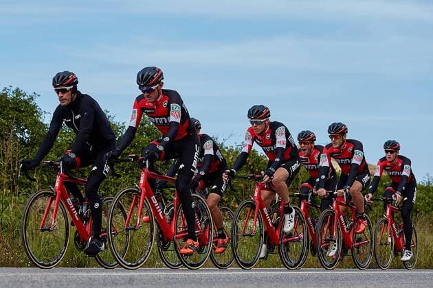 BMC cyclists pictured at the BMC Racing Team Media Day in Denia, Spain, on Monday 12 December 2016. MANUELxQUEIMADELOS  x04996250x