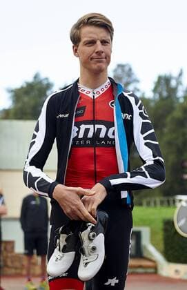 Swiss Michael Schar of BMC Racing Team pictured at the BMC Racing Team Media Day in Denia, Spain, on Monday 12 December 2016. MANUELxQUEIMADELOS  x04996508x