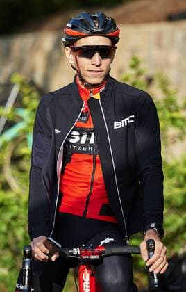 Belgian Dylan Teuns of BMC Racing Team pictured at the BMC Racing Team Media Day in Denia, Spain, on Monday 12 December 2016. MANUELxQUEIMADELOS  x04996529x