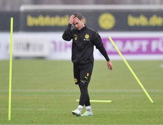 13.12.2016, Fussball, Saison 2016 2017, 1. Bundesliga, Training, Borussia Dortmund, Mario Goetze, Mario Götze (Borussia Dortmund)