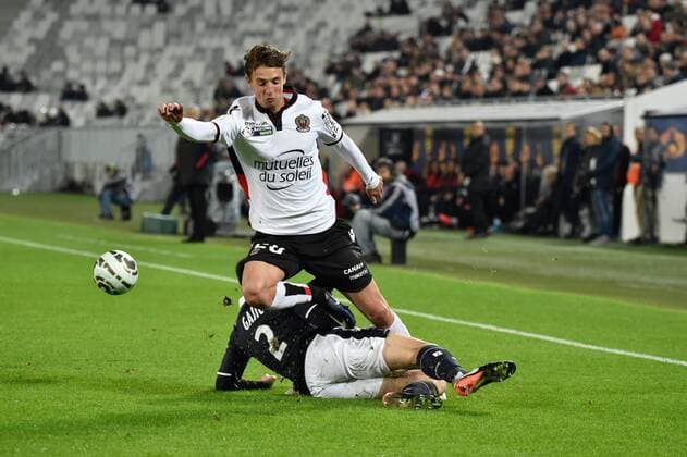 Olivier Boscagli (ogc) FOOTBALL : Bordeaux vs Nice - Coupe de la Ligue - Bordeaux - 14 12 2016 ThierryBreton 