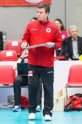 DSC-Trainer Alexander Waibl (Dresdner SC), Volleyball, Women s Champions League, Dresdner SC - Eczacibasi VitrA Istanbul, xprx