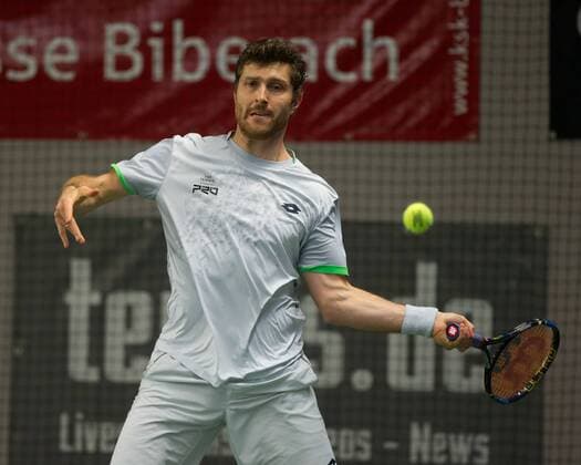 MICHAEL BERRER (GER), 45. Deutsche Meisterschaften 2016 Tennis - Deutsche Meisterschaften 2016 - Deutsche Meisterschaften - - Biberach an der Riss - Baden-Wuerttemberg - Germany - 15 December 2016.
