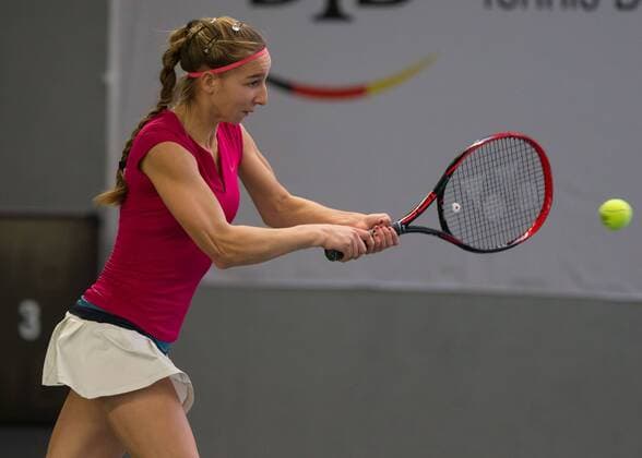 TAMARA KORPATSCH, 45. Deutsche Meisterschaften 2016 Tennis - Deutsche Meisterschaften 2016 - Deutsche Meisterschaften - - Biberach an der Riss - Baden-Wuerttemberg - Germany - 16 December 2016.