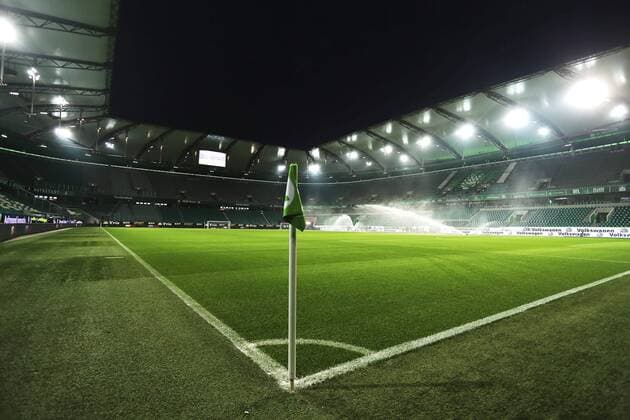 17.12.2016, xtvx, Fussball 1.Bundesliga,VfL Wolfsburg - Eintracht Frankfurt, emspor , v.l. Stadion Innenansicht Wolfsburg oz