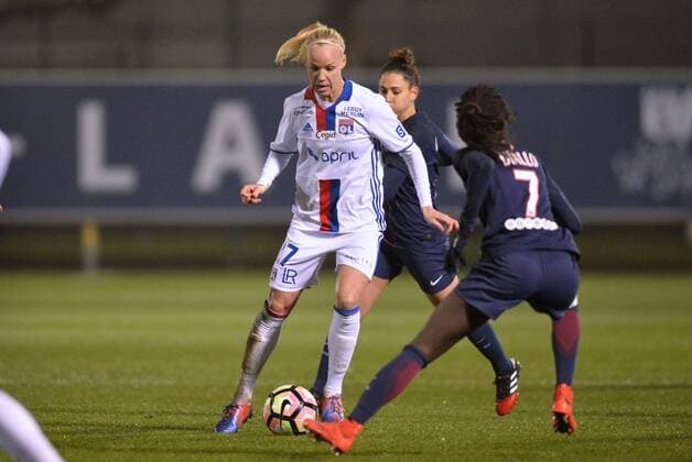 Sara Seger (ol) FOOTBALL : Paris SG vs Olympique Lyonnais - D1 Feminine - 17 12 2016 AnthonyBIBARD FEP 