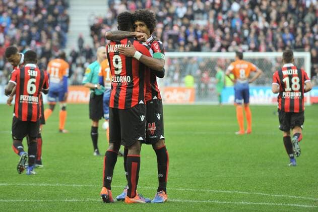 31 DANTE (nice) - JOIE FOOTBALL : Nice vs Dijon - Ligue 1 - 18 12 2016 FEP Panoramic 