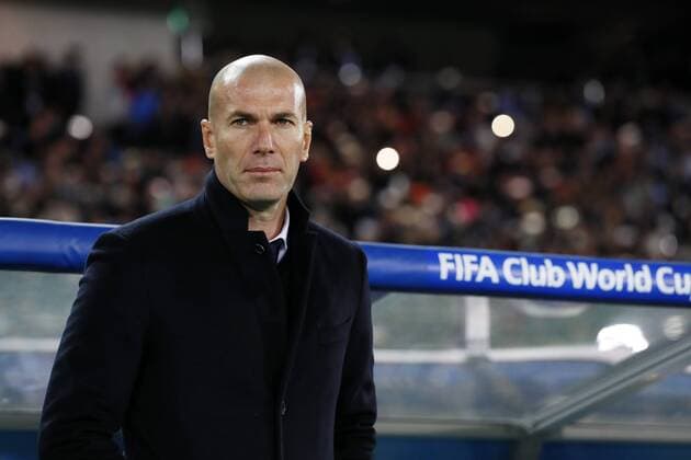 Zinedine Zidane (Real), DECEMBER 18, 2016 - Football Soccer : FIFA Club World Cup Japan 2016 Final match between Real Madrid 4-2 Kashima Antlers at Yokohama International Stadium in Kanagawa, Japan. Noxthirdxpartyxsales  (umqa047130)