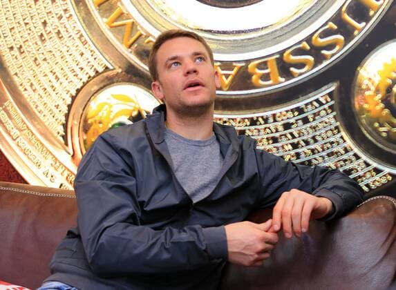 Fußball, Interview und Fotoshooting mit Manuel Neuer 15.12.2016, Torwart Manuel Neuer (FCB),Saebener Strasse im Bild: Torwart Manuel Neuer (FCB)