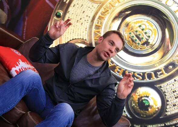 Fußball, Interview und Fotoshooting mit Manuel Neuer 15.12.2016, Torwart Manuel Neuer (FCB),Saebener Strasse im Bild: Torwart Manuel Neuer (FCB)