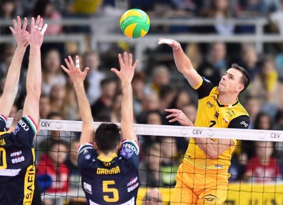 2016.12.20 Lodz - PGE Skra Belchatow - Azimut Modena -- Mariusz Wlazly - 2016.12.20 Men Volleyball 2017 CEV Volleyball Champions League PGE Skra Belchatow - Azimut Modena Mariusz Wlazly  20161220LUK_097