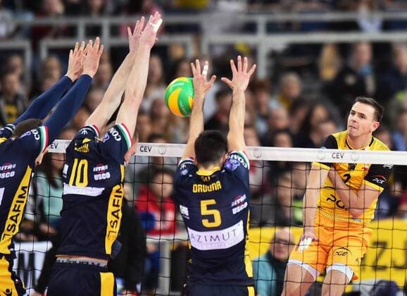 2016.12.20 Lodz - PGE Skra Belchatow - Azimut Modena -- Mariusz Wlazly - 2016.12.20 Men Volleyball 2017 CEV Volleyball Champions League PGE Skra Belchatow - Azimut Modena Mariusz Wlazly  20161220LUK_098