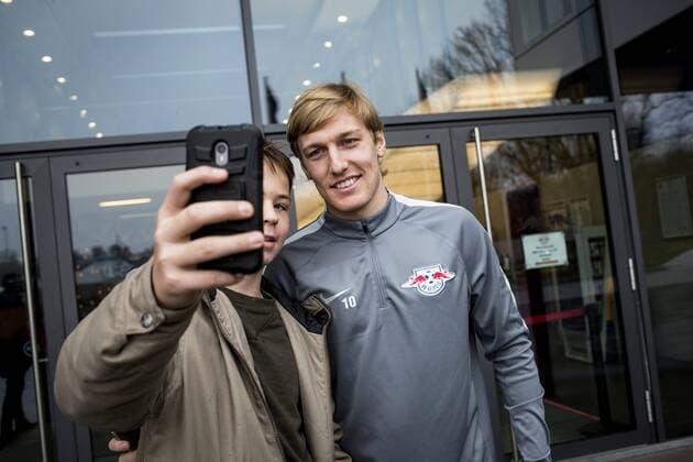 Fußball, Shooting, Emil Forsberg von RB Leipzig Emil Forsberg,RB Leipzig, 2016-12-18  xMÅRTENSSONxGUSTAVx AB03866462