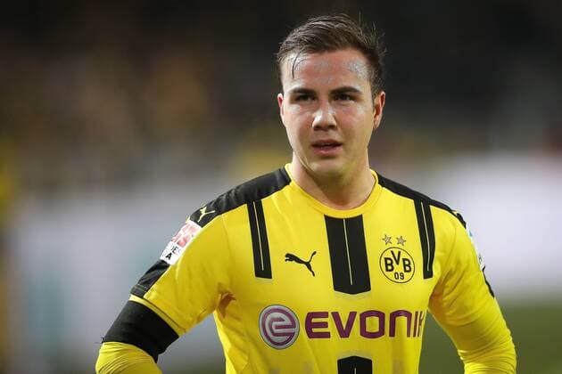 xuhjb, Dortmund, Signal Iduna Park, 20.12.16, 1. Bundesliga - 16. Spieltag - Borussia Dortmund - FC Augsburg Bild: Mario Götze (Dortmund)