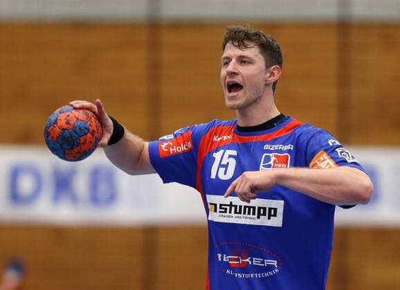 Balingen, Handball HBW Balingen-Weilstetten vs. TVB 1898 Stuttgart, Martin Strobel (Balingen)