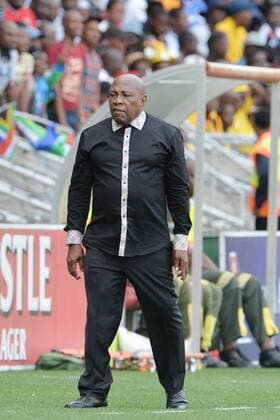 2018 FIFA World Cup WM Weltmeisterschaft Fussball Qualifier: South Africa v Senegal POLOKWANE, SOUTH AFRICA - NOVEMBER 12: Shakes Mashaba during the 2018 FIFA World Cup Qualifier match between South Africa and Senegal at Peter Mokaba Stadium on November 12, 2016 in Polokwane, South Africa. ( Gallo1314166