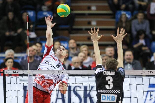 22.12.2016 RZESZOW POLAND VOLLEYBALL CHAMPIONS LEAGUE 2016 2017 MATCH ASSECO RESOVIA RZESZOW - BERLIN RECYCLING VOLLEYS N Z MARKO IVOVIC  20161222FNMG033