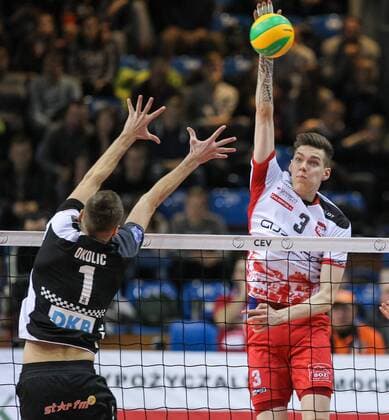 22.12.2016 RZESZOW POLAND VOLLEYBALL CHAMPIONS LEAGUE 2016 2017 MATCH ASSECO RESOVIA RZESZOW - BERLIN RECYCLING VOLLEYS N Z BARTLOMIEJ LEMANSKI  20161222FNMG044