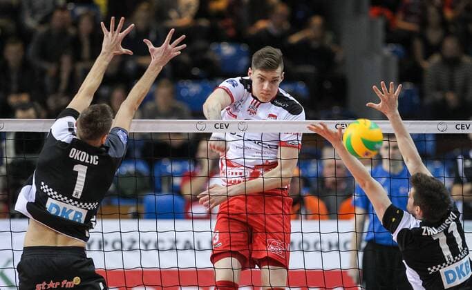 22.12.2016 RZESZOW POLAND VOLLEYBALL CHAMPIONS LEAGUE 2016 2017 MATCH ASSECO RESOVIA RZESZOW - BERLIN RECYCLING VOLLEYS N Z BARTLOMIEJ LEMANSKI  20161222FNMG045