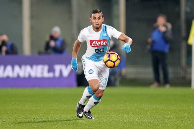 Faouzi Ghoulam Napoli Firenze 22-12-2016 Stadio Artemio Franchi Campionato Serie A 2016 2017 ACF Fiorentina vs. SSC Napoli 3-3 LucaxPagliaricci