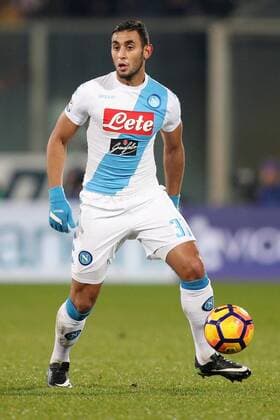Faouzi Ghoulam Napoli Firenze 22-12-2016 Stadio Artemio Franchi Campionato Serie A 2016 2017 ACF Fiorentina vs. SSC Napoli 3-3 LucaxPagliaricci