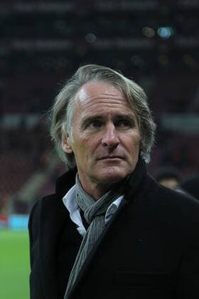 Turkey superlig match between Galatasaray and Aytemiz Alanyaspor at Turk Telekom Arena in Istanbul , Turkey on December 25 , 2016. Pictured: Coach Jan Olde Riekerink of Galatasaray . 