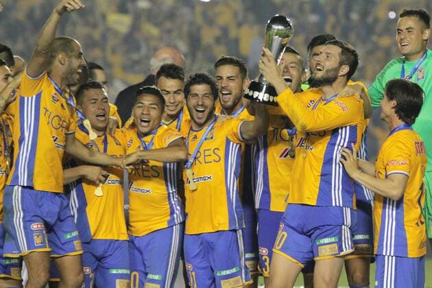 December 25, 2016 - Mexico - EUM20161225DEP34.JPG.MONTERREY, N.L.- Soccer Futbol-Final Apertura 2016.- Tigres se corono campeon del Apertura 2016 al derrotar en penales al America despues de un empate 1-1, partido celebrado en el estadio Universitario, el domingo 25 de diciembre de 2016. Foto: Agencia EL UNIVERSAL Carlos Mejia RCC Latin News - December 25, 2016  - ZUMAu78_ 20161225_zaf_u78_078