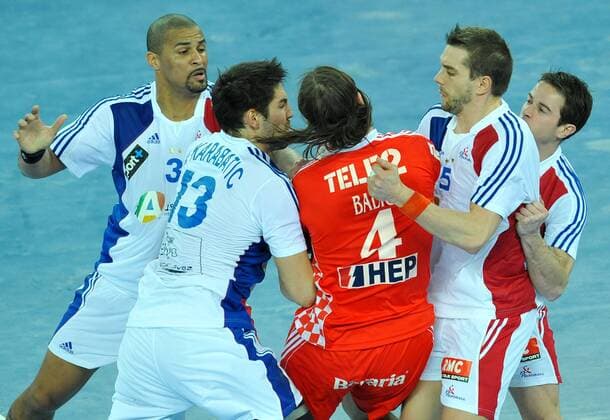 Men s World Handball Championship 2009 - Gold Medal Match - Final - Croatia - France 01.02.2009., dvorana Arena, Zagreb, Hrvatska -  MarkoxLukunic PIXSELL