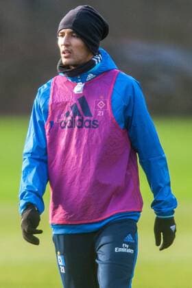 Deutschland, Hamburg , Volkspark Stadion, Fussball, 1. Bundesliga, Saison 2016 2017 , Training des Hamburger SV,Nabil Bahoui(HSV)