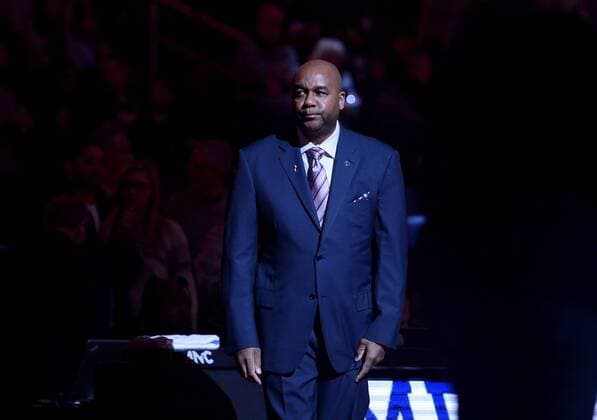 January 7, 2017 - Washington, DC, USA - 20170107 - Georgetown head coach JOHN THOMPSON III appears before the start of a Big East game against Butler at the Verizon Center in Washington. NCAA College League USA Basketball 2017 - Butler beats Georgetown in overtime, 85-76 - ZUMAm139 20170107_zap_m139_001